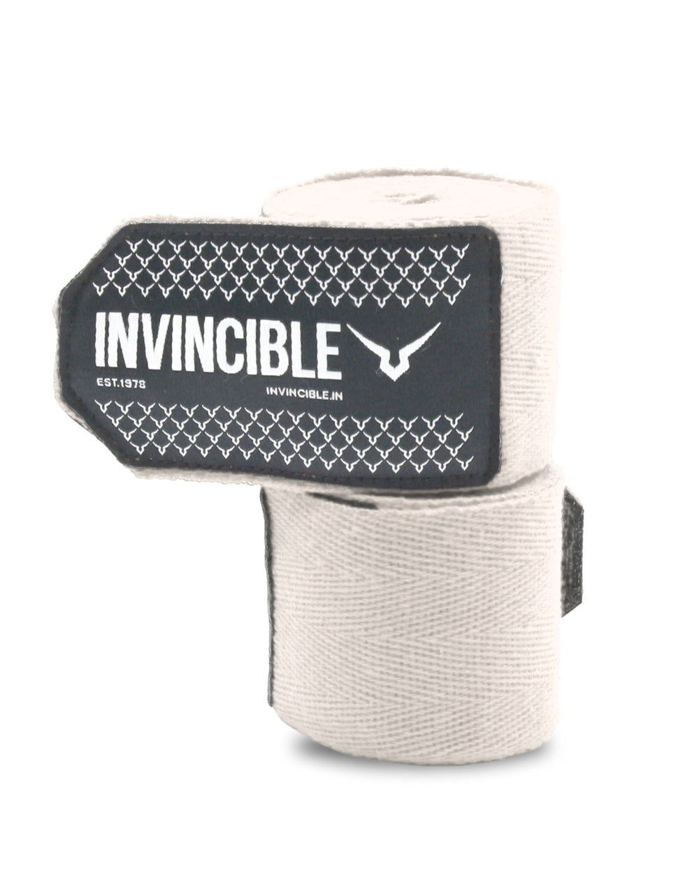 Invincible Classic Cotton Boxing Hand Wrap | Non-Stretch Cotton Hand Wraps with Superior Wrist & Knuckle Support - Best Price online Prokicksports.com