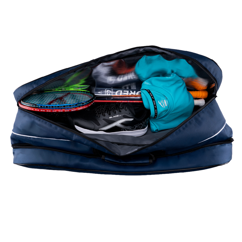 Hundred CosmoGear Max Badminton Kit Bag | Premium Thermal Racquet Bag with Scratch-Resistant Exterior & Spacious Storage