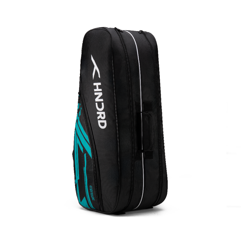 Hundred CosmoGear Max Badminton Kit Bag | Premium Thermal Racquet Bag with Scratch-Resistant Exterior & Spacious Storage - Best Price online Prokicksports.com