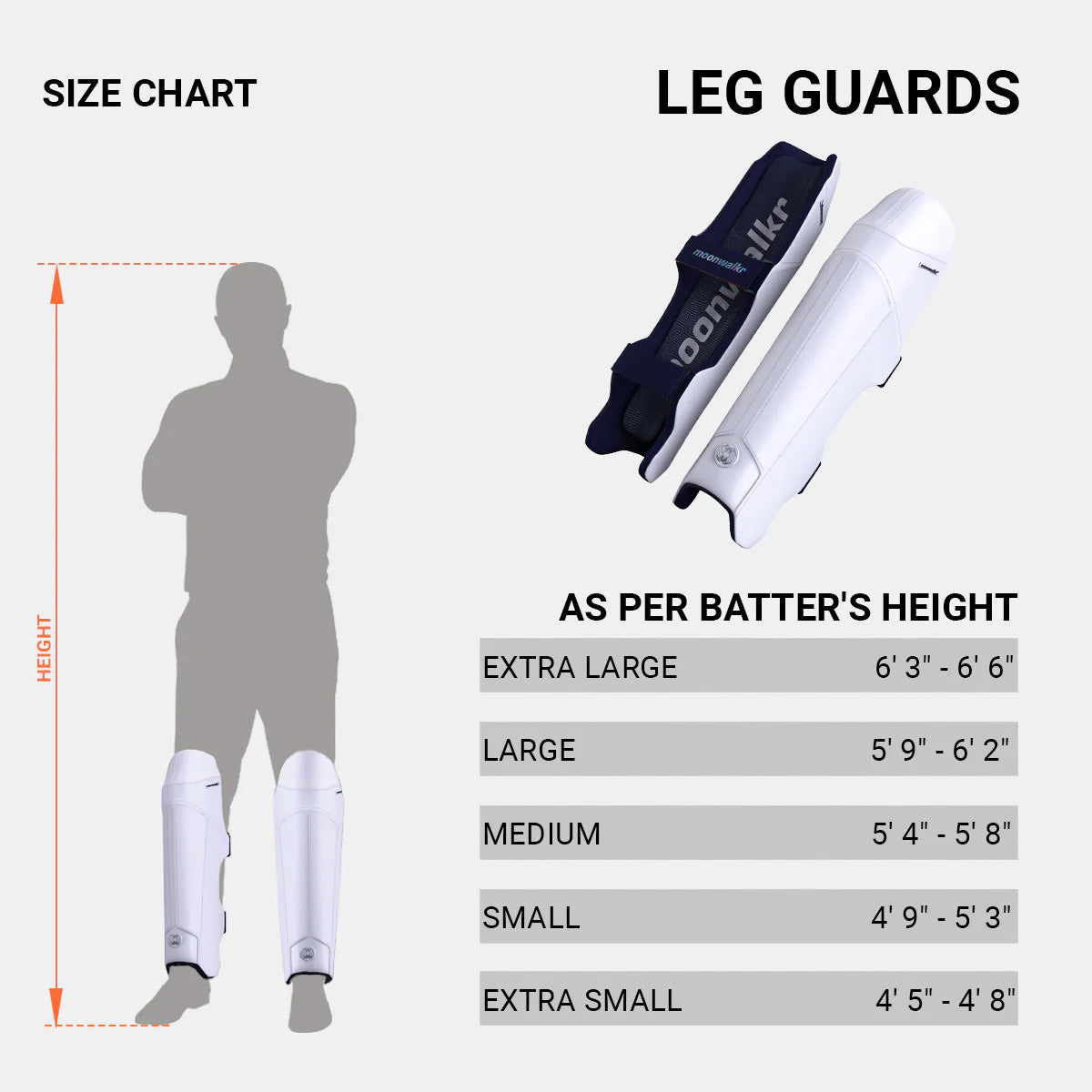 Moonwalkr Leg Guards 2.0 - White - Best Price online Prokicksports.com