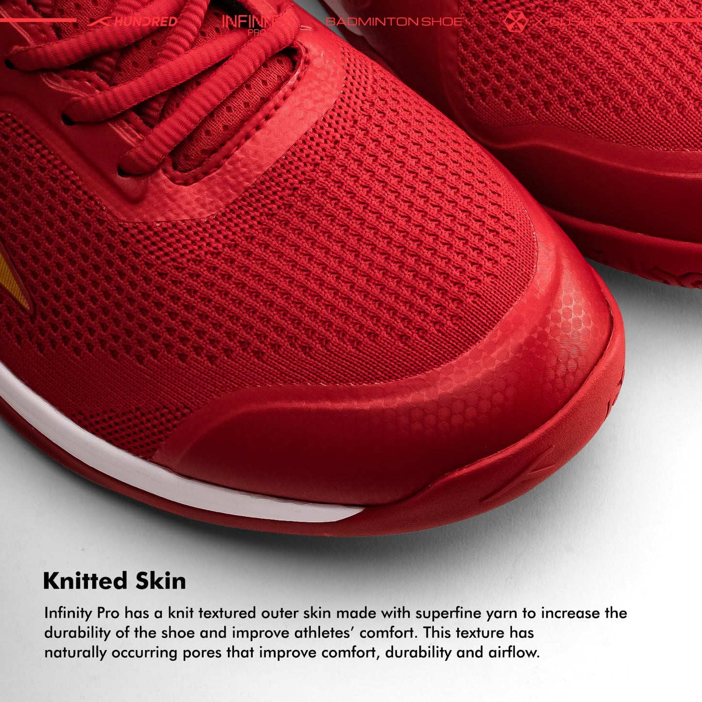 Hundred Infinity Pro Badminton Shoes - Best Price online Prokicksports.com