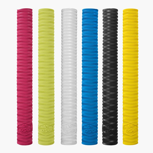 DSC Ring Line Band Chevron Cricket Bat Grip | Ring & Chevron Pattern, Shock Absorption & Control