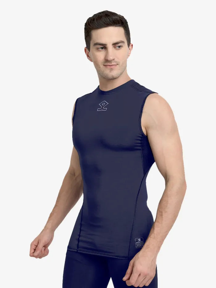 Shrey 1758 Intense Compressions Sleeveless Top - Best Price online Prokicksports.com