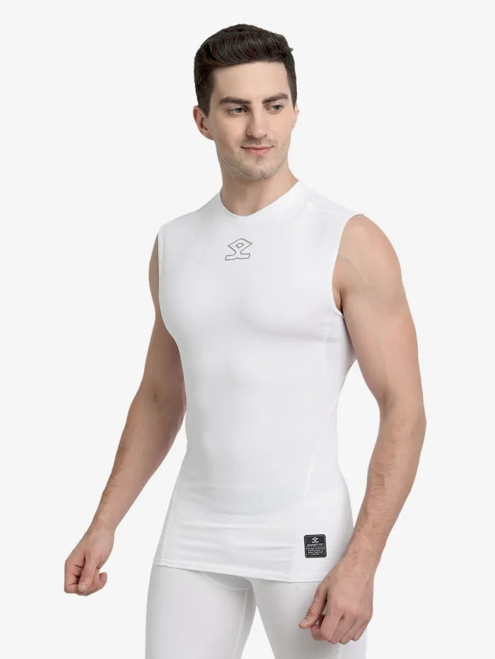 Shrey 1758 Intense Compressions Sleeveless Top - Best Price online Prokicksports.com