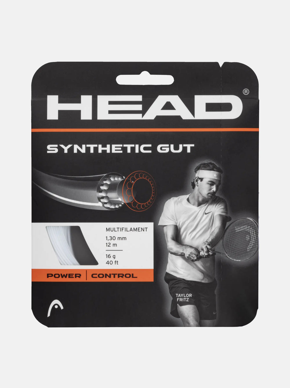 HEAD Synthetic Gut 16 Tennis String White - image 3