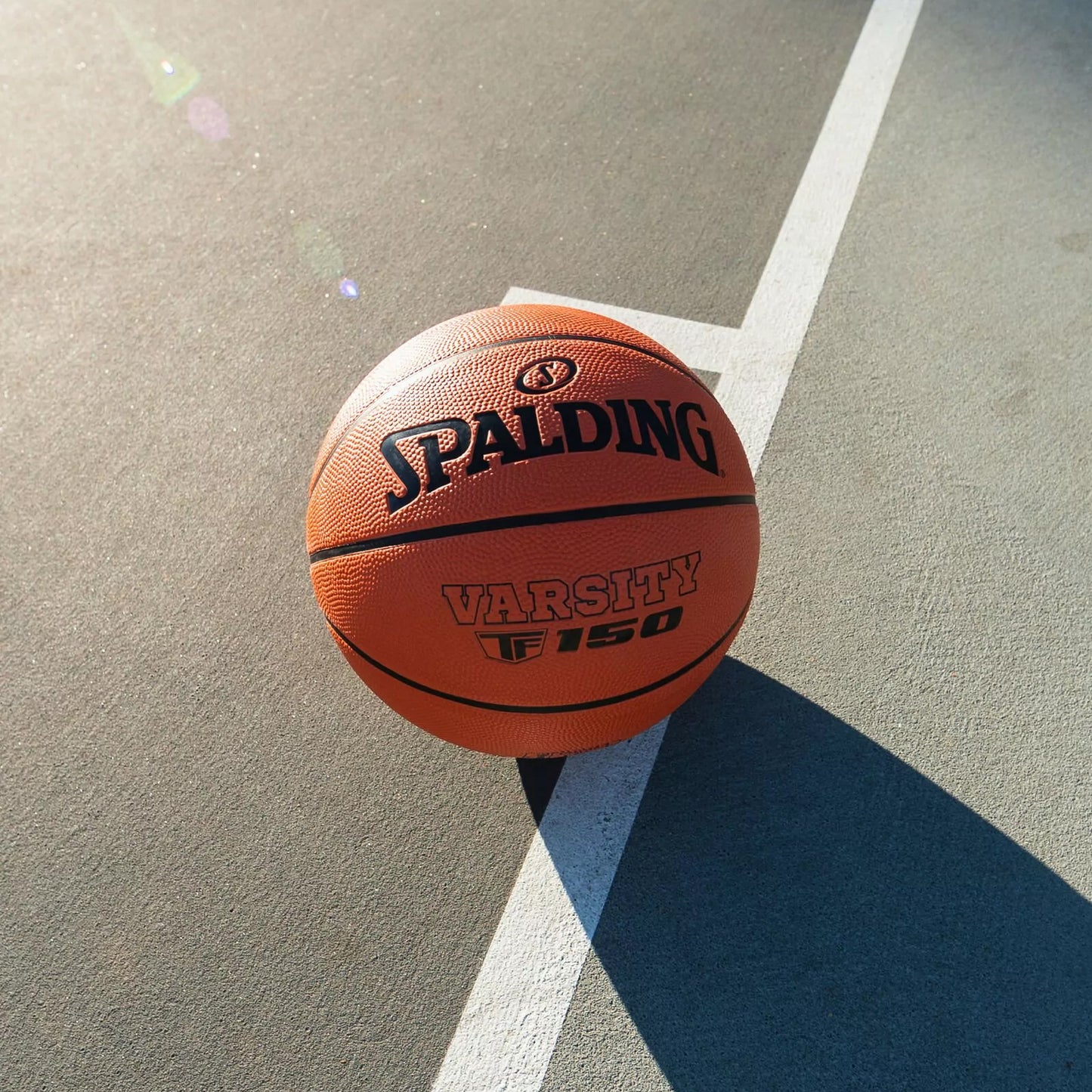 Spalding Varsity FIBA TF-150 Rubber Basketball, Size 7 (Brick) - Best Price online Prokicksports.com