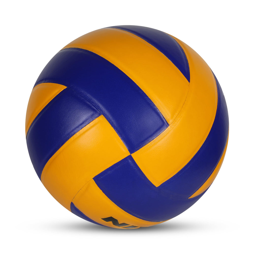 NIVIA Spotvolley Match Volleyball (Size 4, Yellow/Blue)