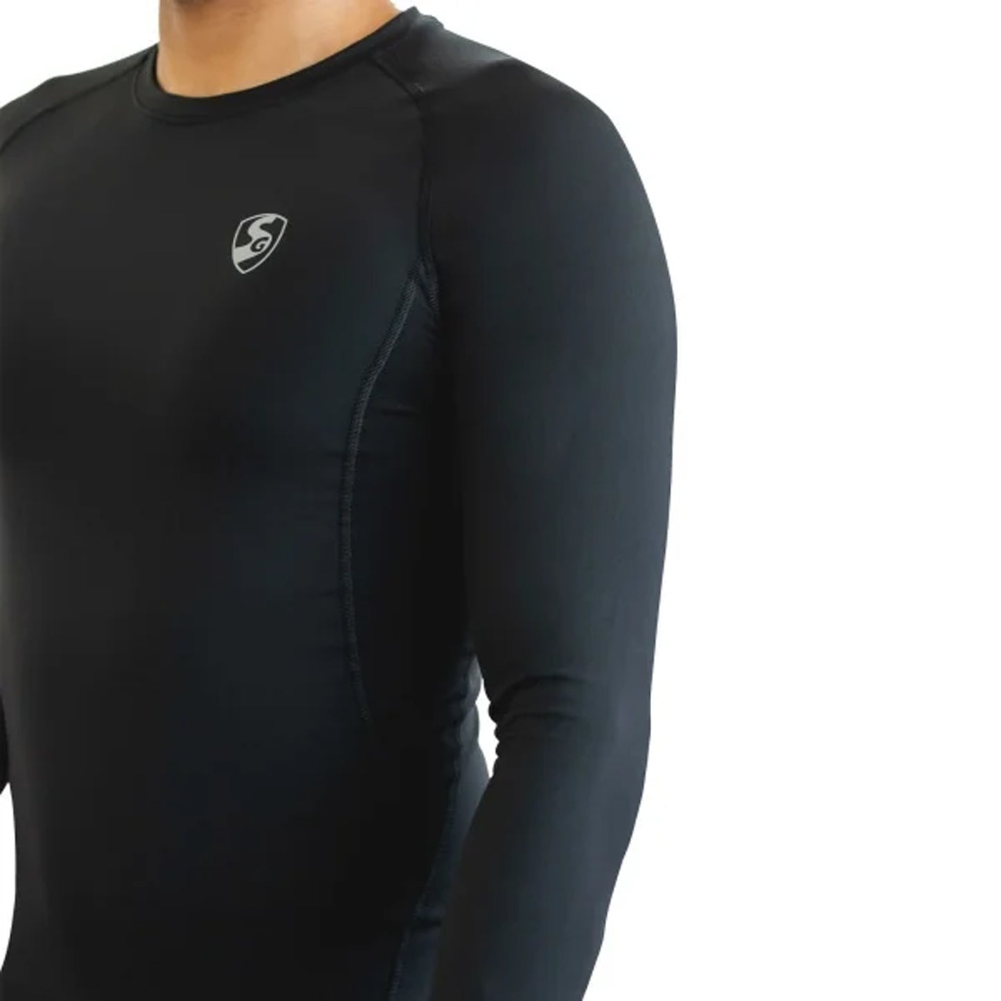 SG Xtreme Cricket Compression Bodywear Skin Fit, Black - Best Price online Prokicksports.com