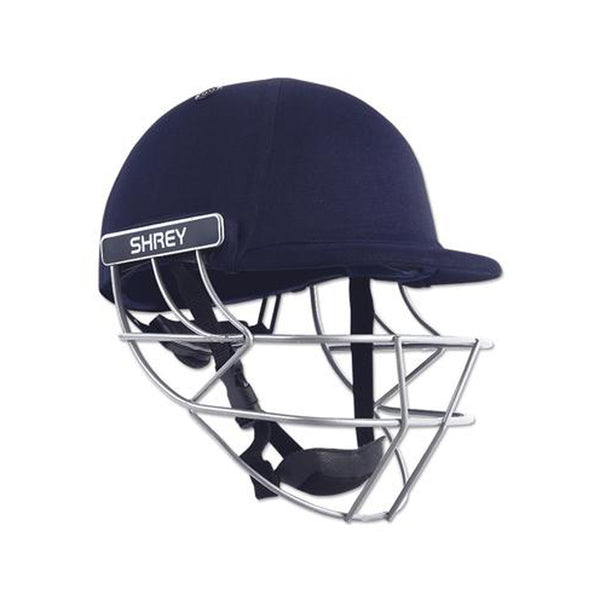 Shrey Classic Steel Cricket Helmet, Navy