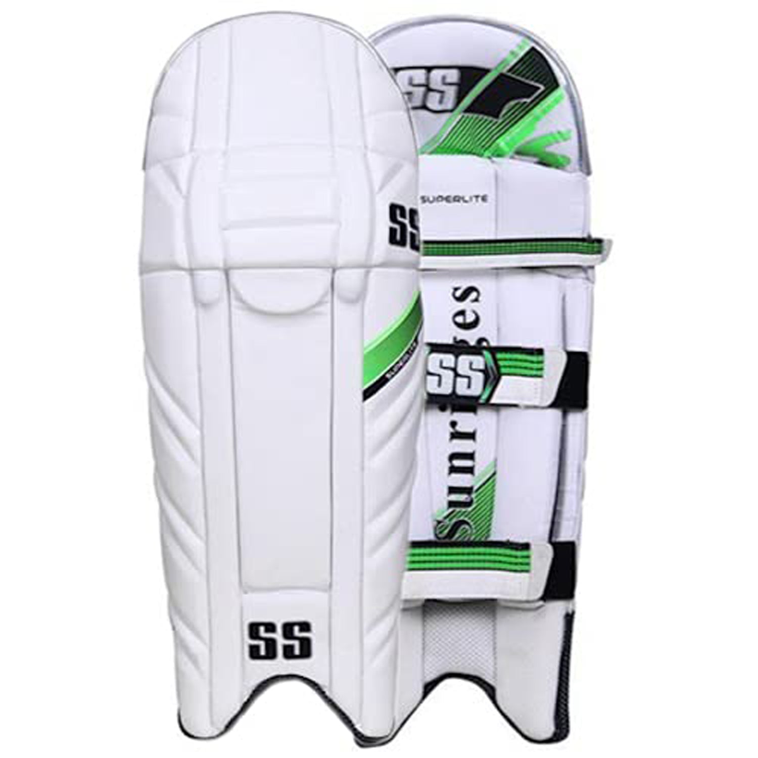 SS Superlite RH Batting Legguard , White - Best Price online Prokicksports.com
