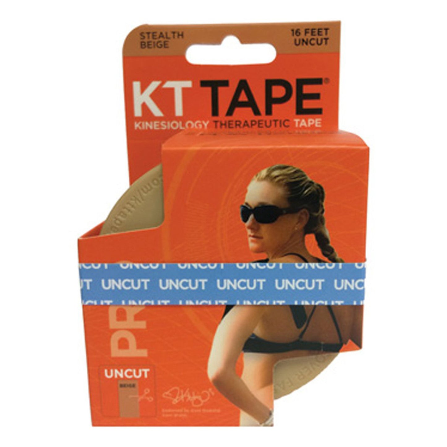 Li-Ning KT Tape Pro Kinesiology Therapeutic Supporter 16 Feet Uncut - Beige - Best Price online Prokicksports.com