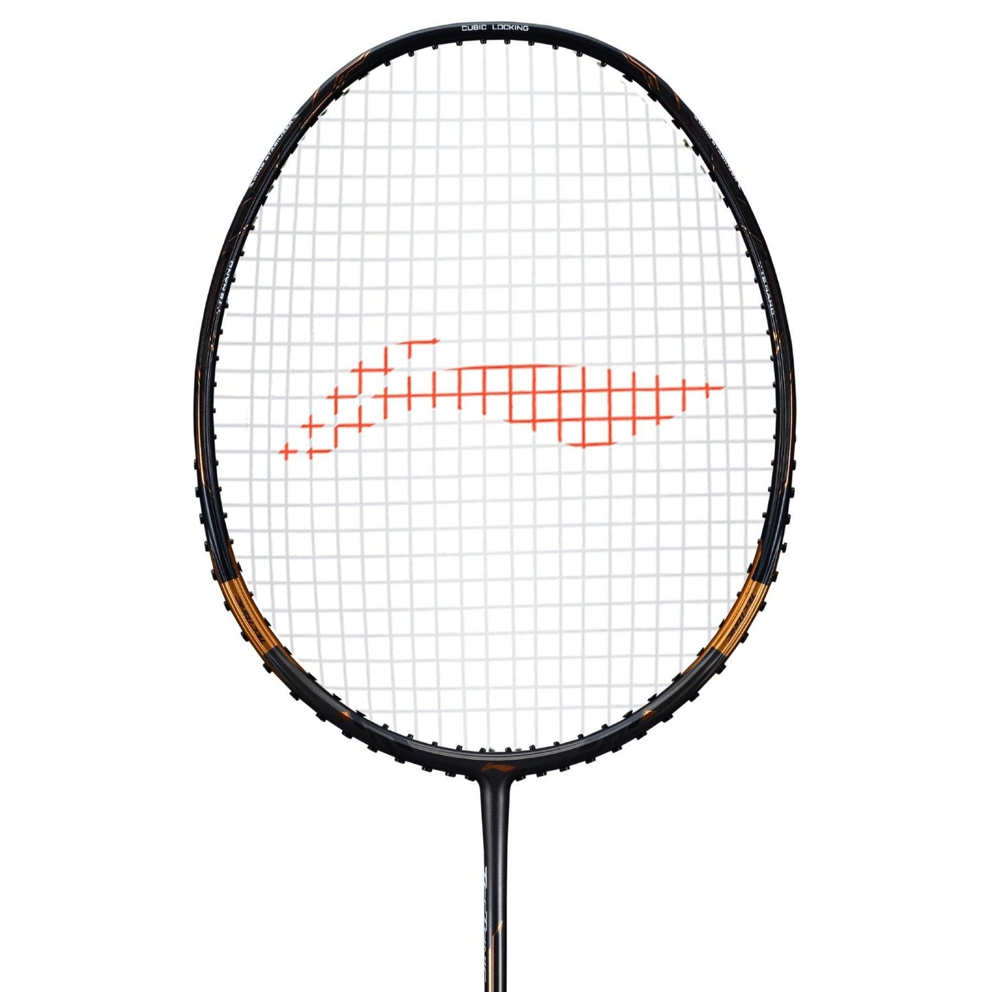 Li-Ning Tectonic 7C Full-Carbon Fiber Badminton Racket, (Charcoal/Gold) - Best Price online Prokicksports.com