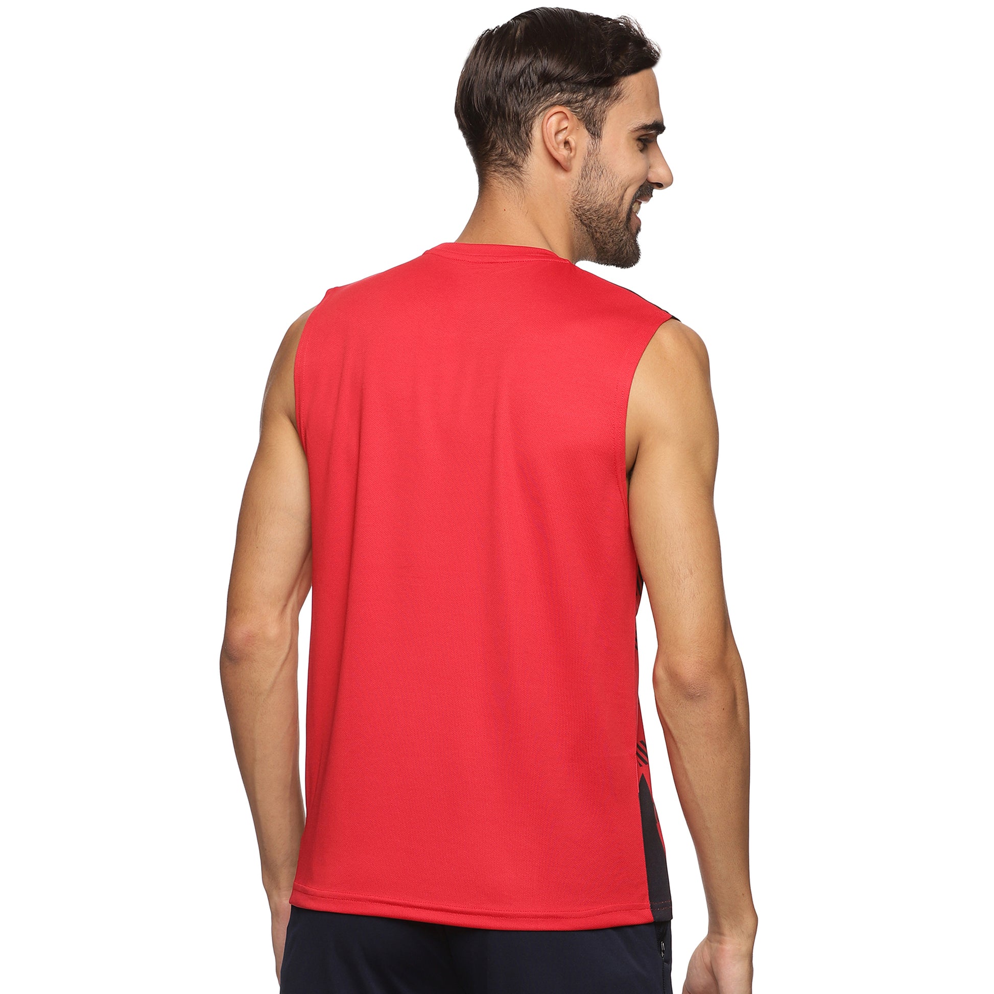Prokick Round Neck Sleeveless Tank Top - Workout Running Beach Swimming and Sports Wear Tshirt - Best Price online Prokicksports.com