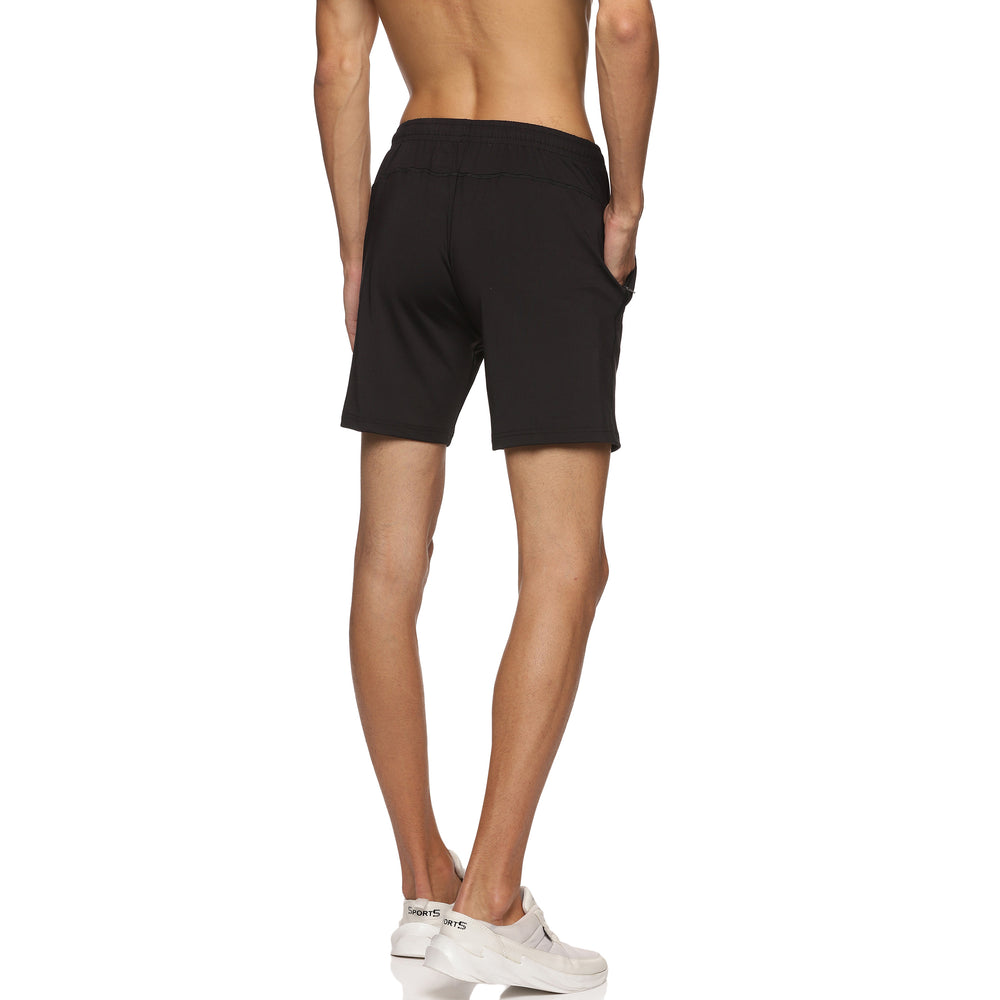 Prokick Lycra Sports Shorts for Men, Black - Best Price online Prokicksports.com