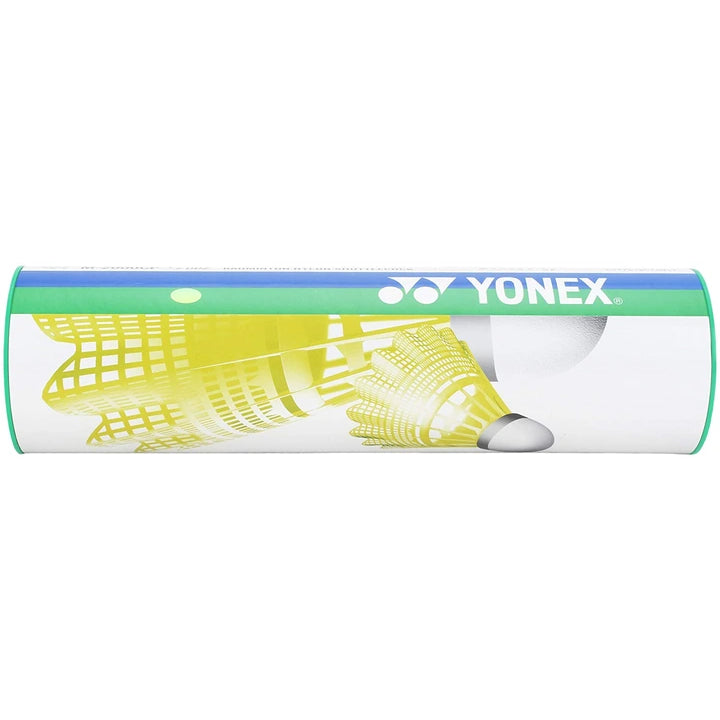 Yonex Mavis 2000 Green Cap Nylon Shuttlecock (Yellow) - 5 Cans - Best Price online Prokicksports.com