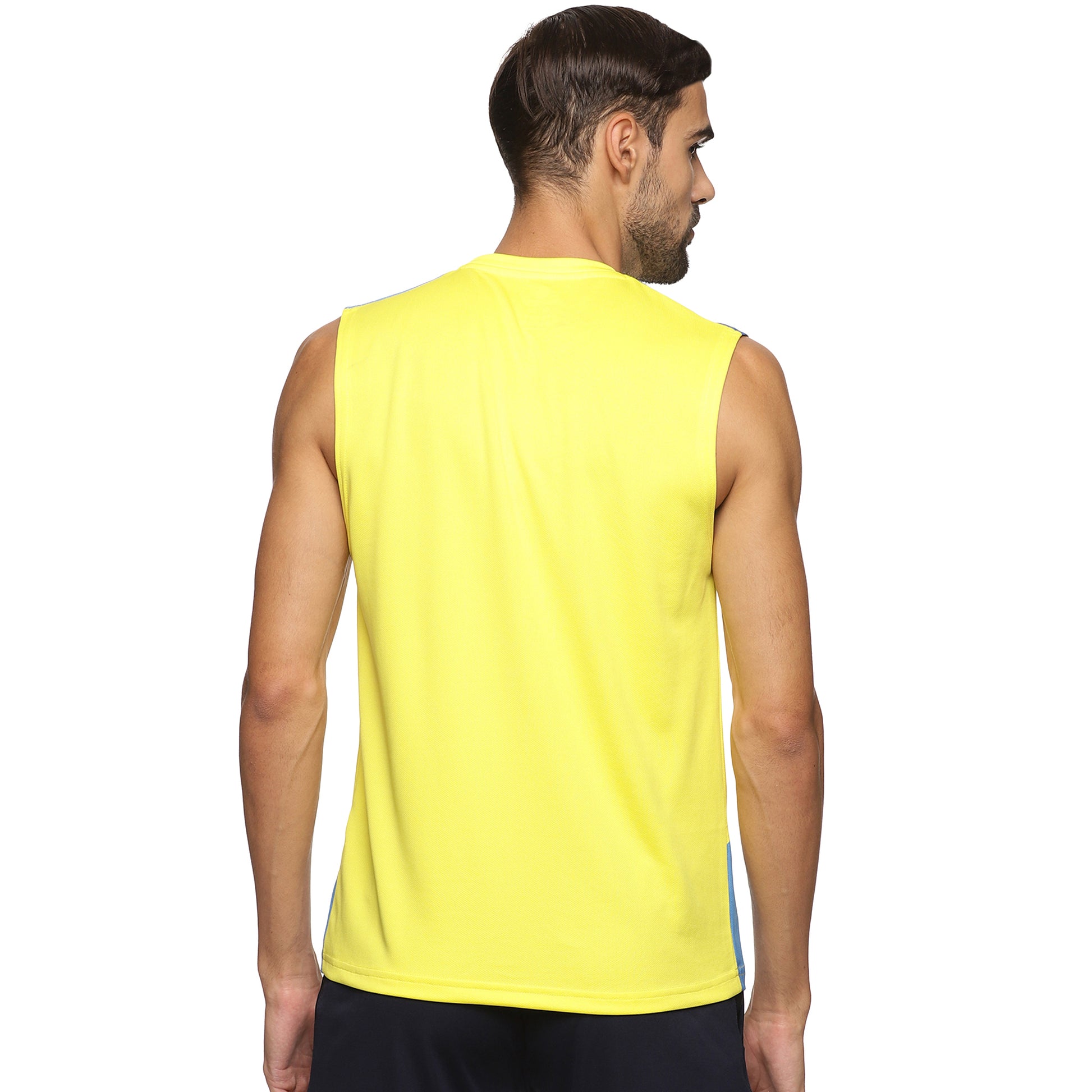 Prokick Round Neck Sleeveless Tank Top - Workout Running Beach Swimming and Sports Wear Tshirt - Best Price online Prokicksports.com