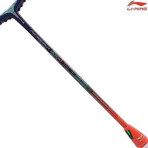 Li-Ning Aeronaut 9000C Combat Badminton Racquet - Blue/Red - Best Price online Prokicksports.com