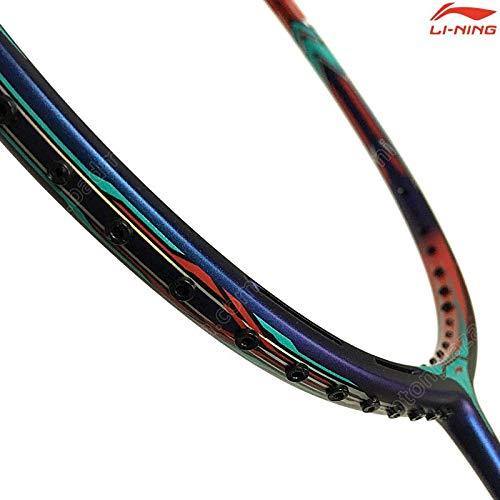 Li-Ning Aeronaut 9000C Combat Badminton Racquet - Blue/Red - Best Price online Prokicksports.com