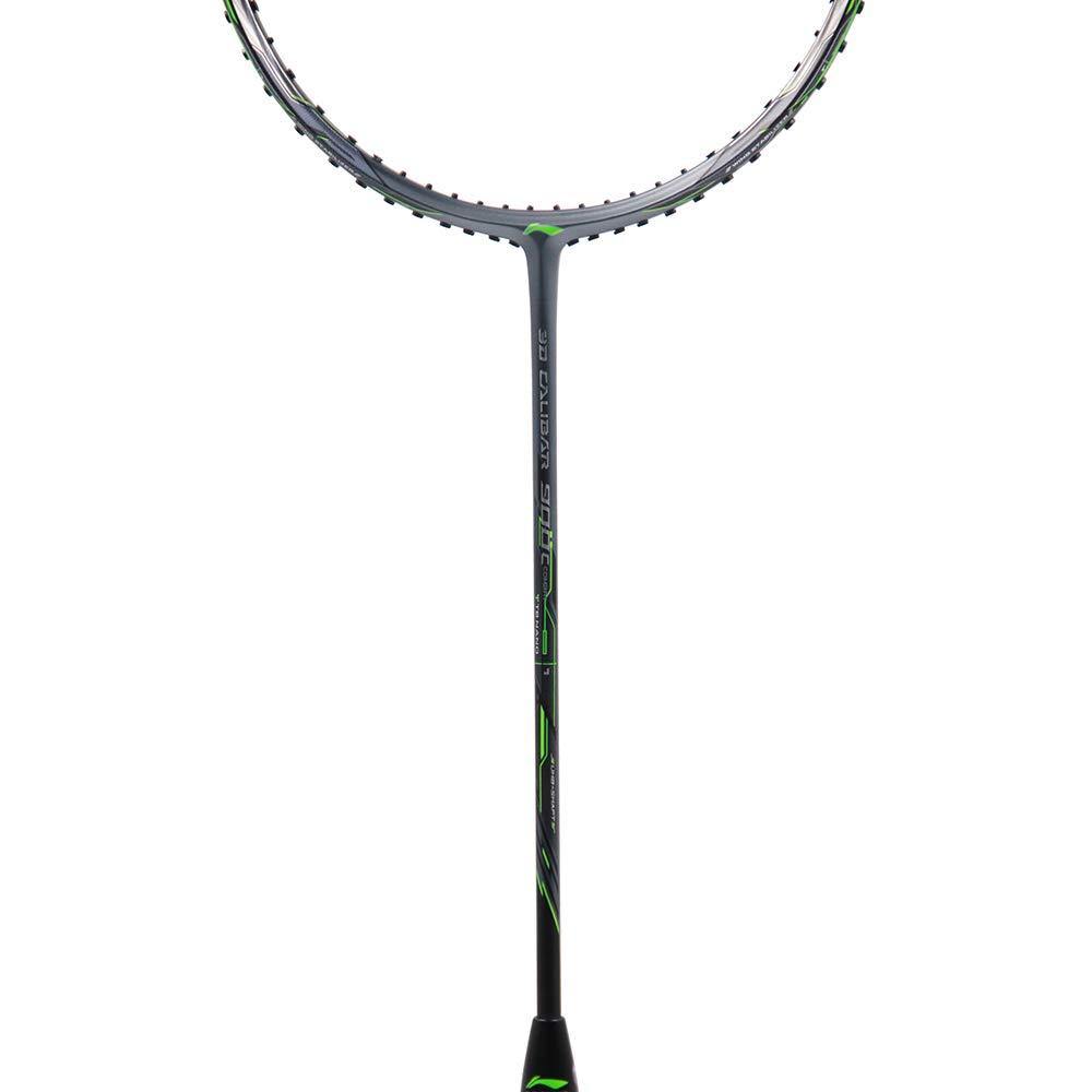 Li-Ning 3D Calibar 900 Combat Professional Badminton Racquet Black/Grey Unstrung - Best Price online Prokicksports.com