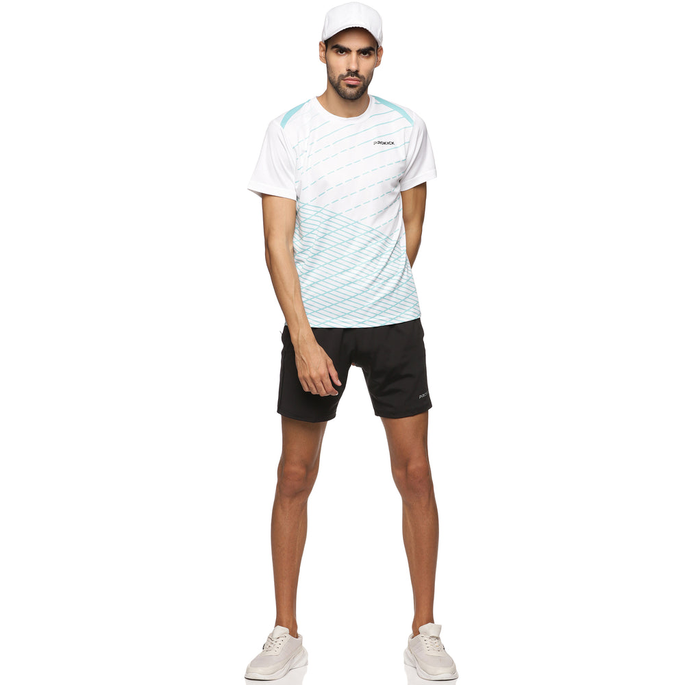 Prokick Regular Fit Round Neck Half Sleeves Tshirt for Men - Best Price online Prokicksports.com