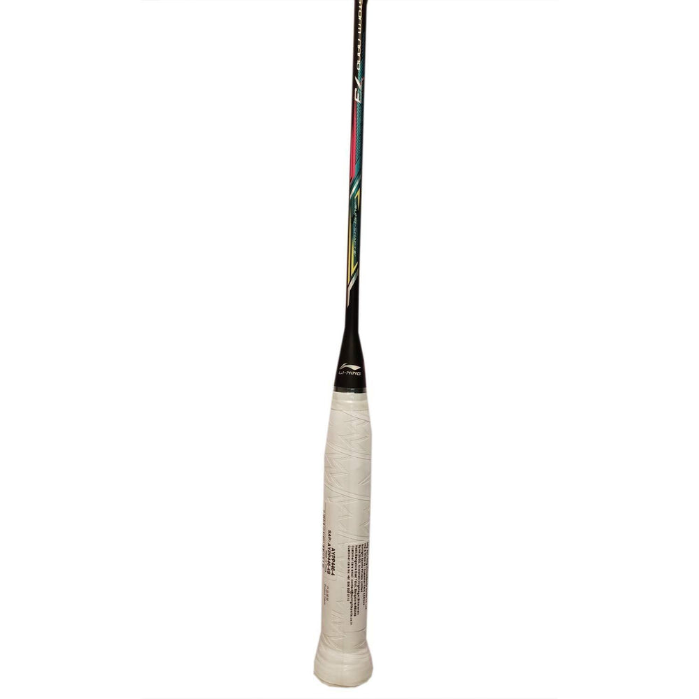 Li-Ning Windstorm Nano 73 Professional Badminton Racquet | Ultra-Light 73g Frame | High Modulus Graphite | Aerotec Beam System | Unstrung Black/Green - Best Price online Prokicksports.com