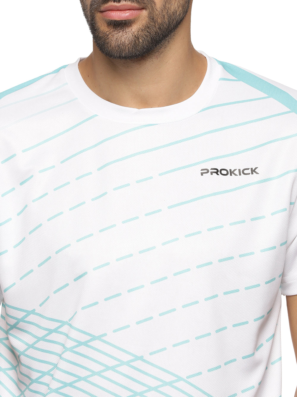 Prokick Regular Fit Round Neck Half Sleeves Tshirt for Men - Best Price online Prokicksports.com