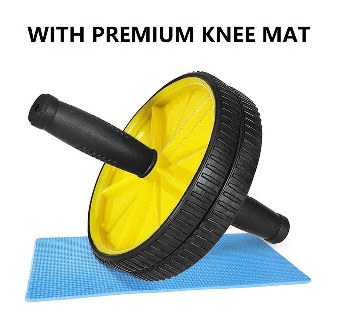 Prokick Double Ab Wheel Roller Core Abdominal Workout - Best Price online Prokicksports.com