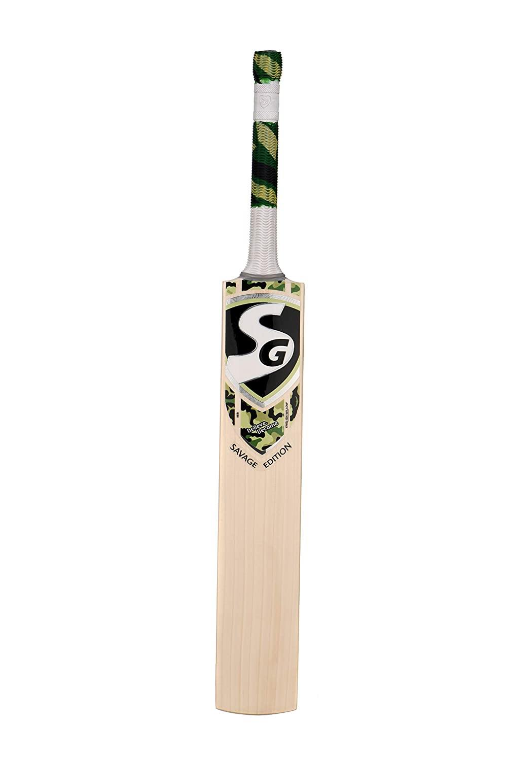 SG Savage Edition Grade 1 English Willow Cricket Bat - Best Price online Prokicksports.com