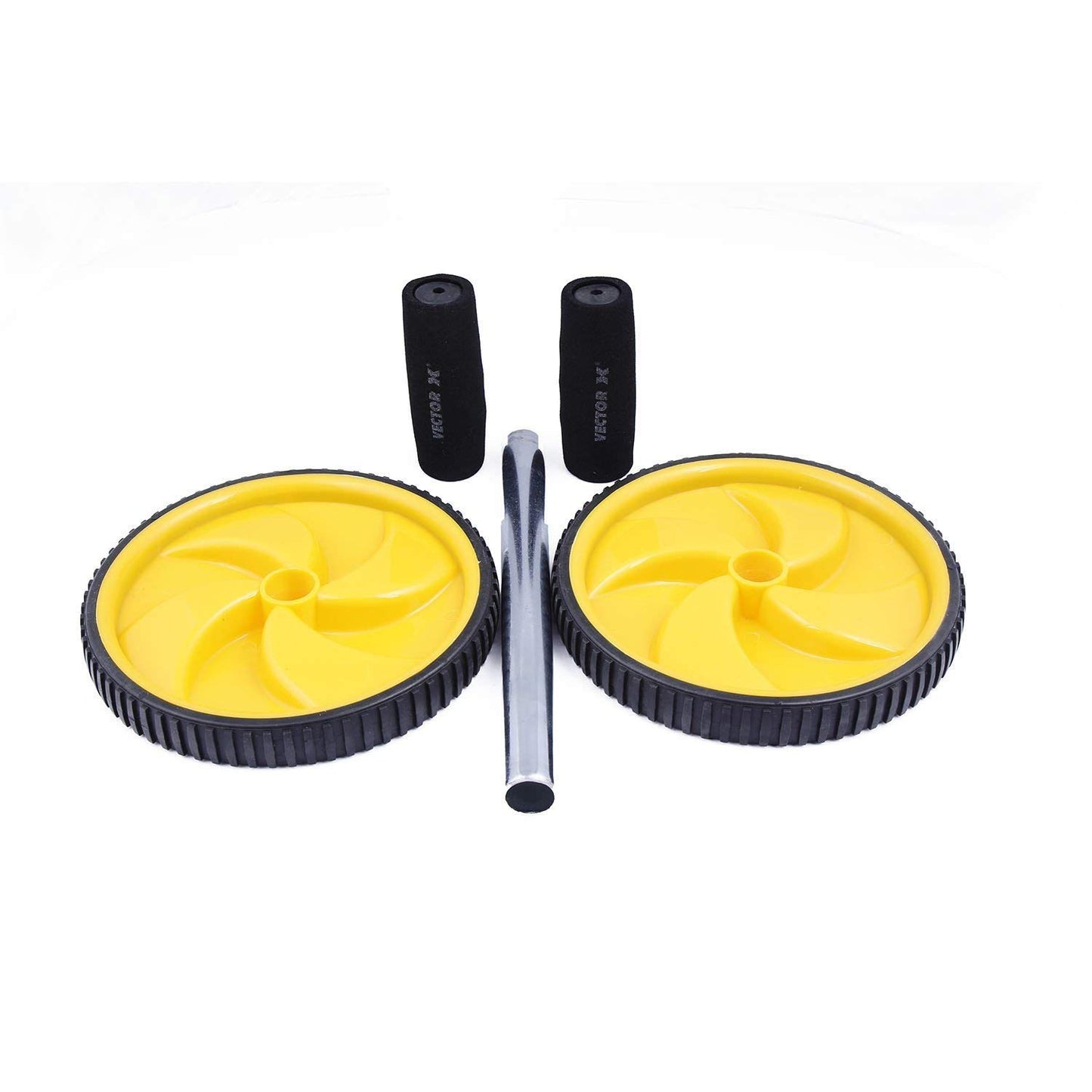 Prokick Double Ab Wheel Roller Core Abdominal Workout - Best Price online Prokicksports.com