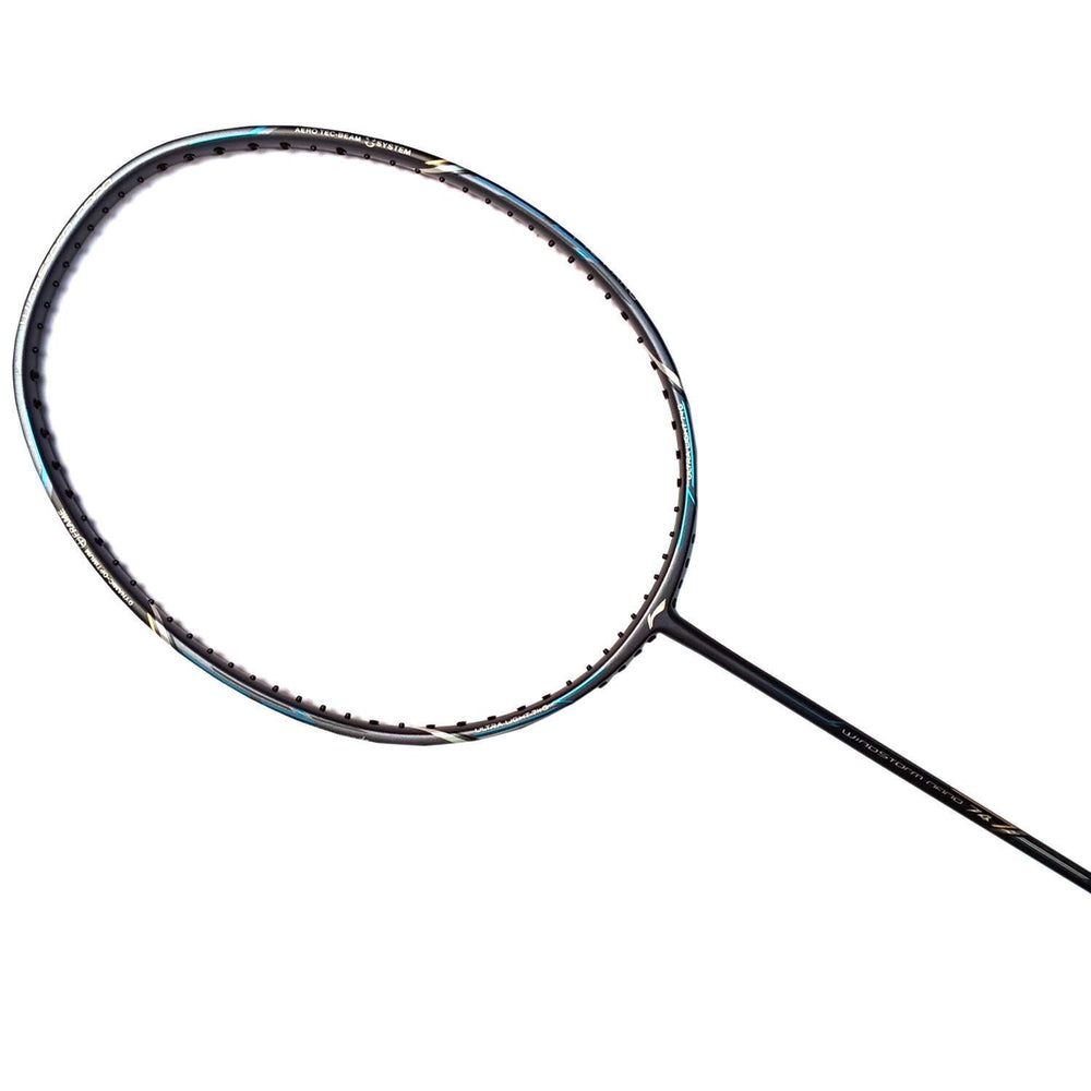 Li-Ning Windstorm Nano 74 Professional Badminton Racquet Unstrung Grey/Blue - Best Price online Prokicksports.com