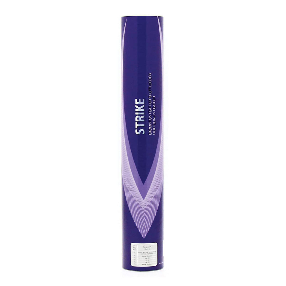 Li-Ning Strike Speed 76 Feather Shuttlecock, White Natural - Best Price online Prokicksports.com