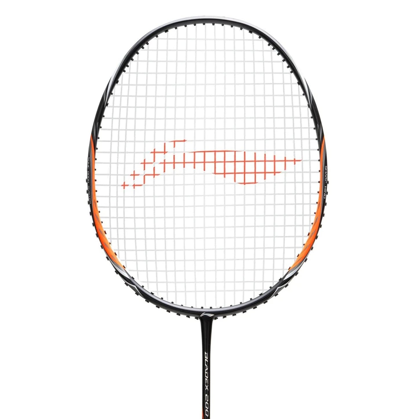 Li-Ning Bladex 200 R-Series Strung Badminton Racquet, Black/Orange (4UIG6) - Best Price online Prokicksports.com