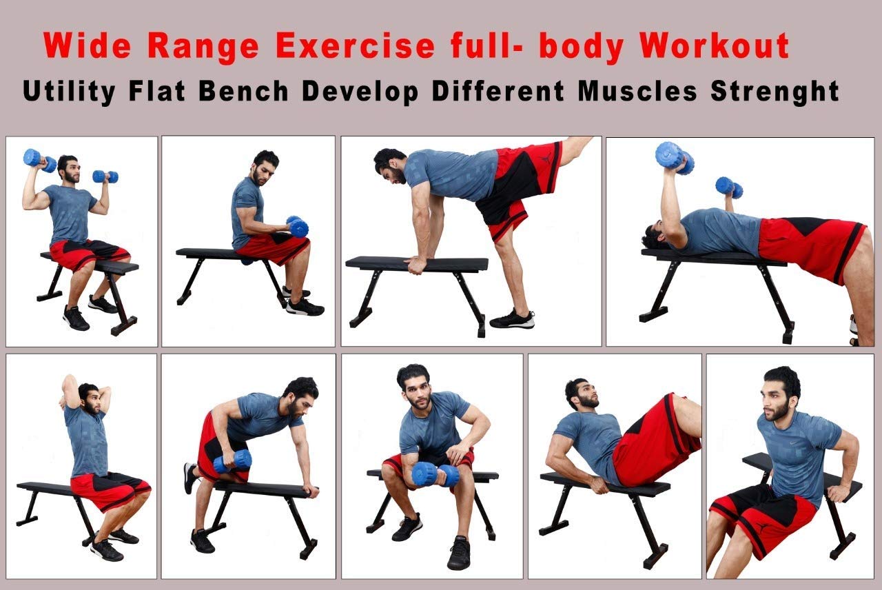 Prokick Flat Weight Exercise Bench - Best Price online Prokicksports.com