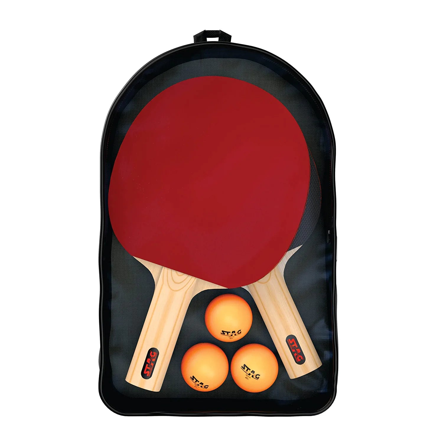 Stag 1 Star Table Tennis Play Set (2 Bats and 3 Balls)