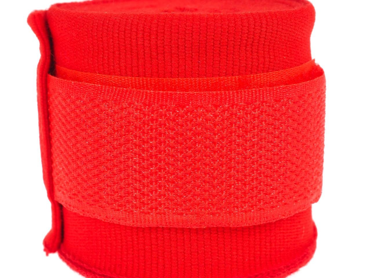 Venum Kontact Boxing Hand Wraps, 4 Mtrs - Red - Best Price online Prokicksports.com