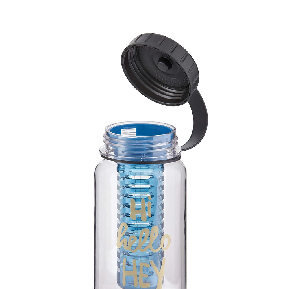 Reebok Tritan Infuser Water Bottle, 650 ML - Blue - Best Price online Prokicksports.com