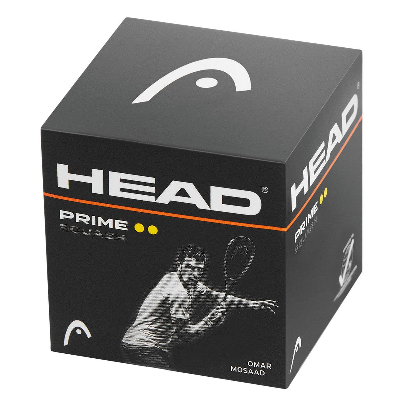 HEAD Prime Double Dot Squash Ball - Best Price online Prokicksports.com
