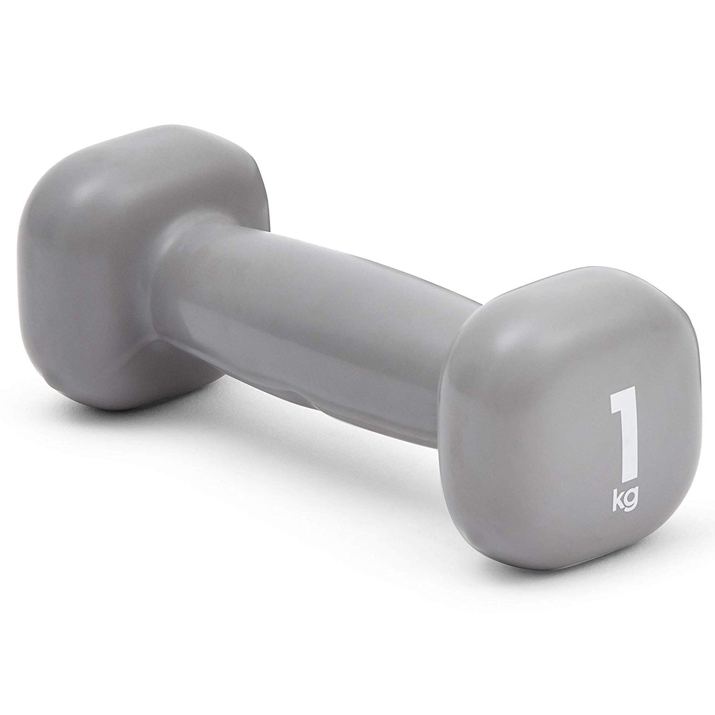 Reebok Single Dumbbell - 1 KG (Grey) - Best Price online Prokicksports.com