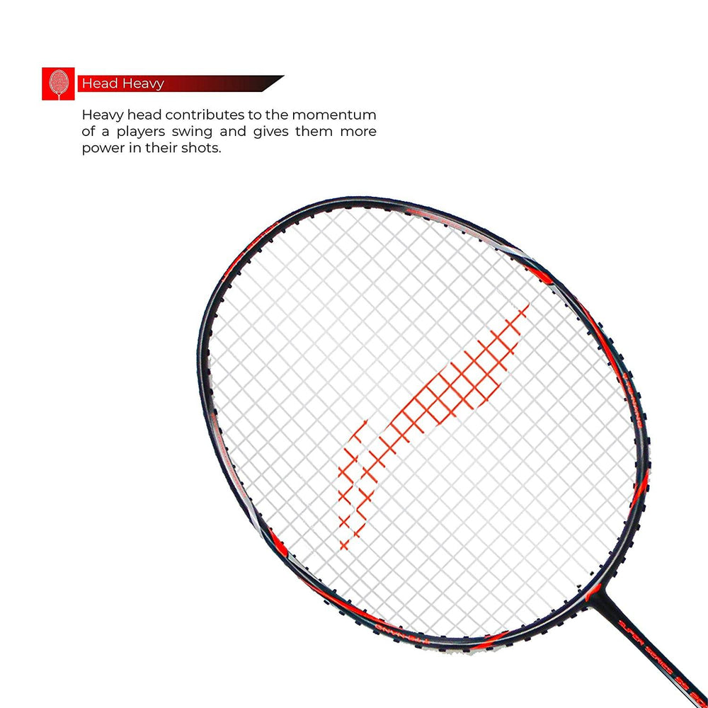 Li-Ning Super Series 2020 - (Strung) Graphite Badminton Racquet - Black/Orange - Best Price online Prokicksports.com
