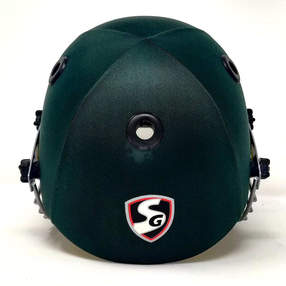 SG BlazeTech Cricket Helmet, Green - Best Price online Prokicksports.com
