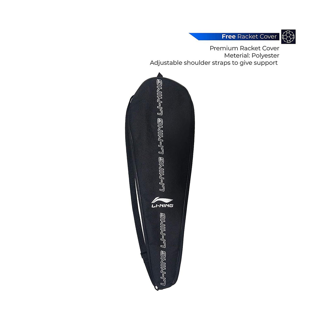 Li-Ning Super Series 2020 - (Strung) Graphite Badminton Racquet - Navy Blue - Best Price online Prokicksports.com