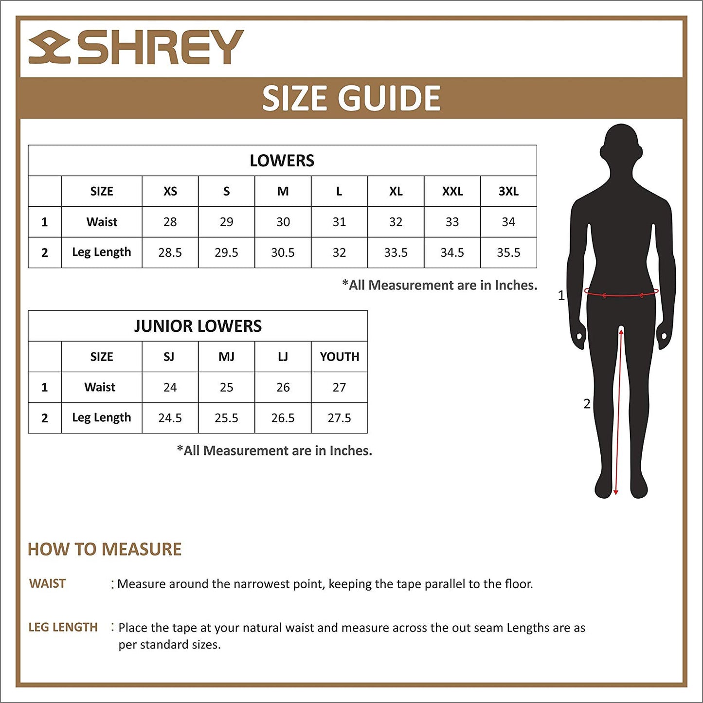Shrey Match Cricket Trouser for Juniors - Best Price online Prokicksports.com