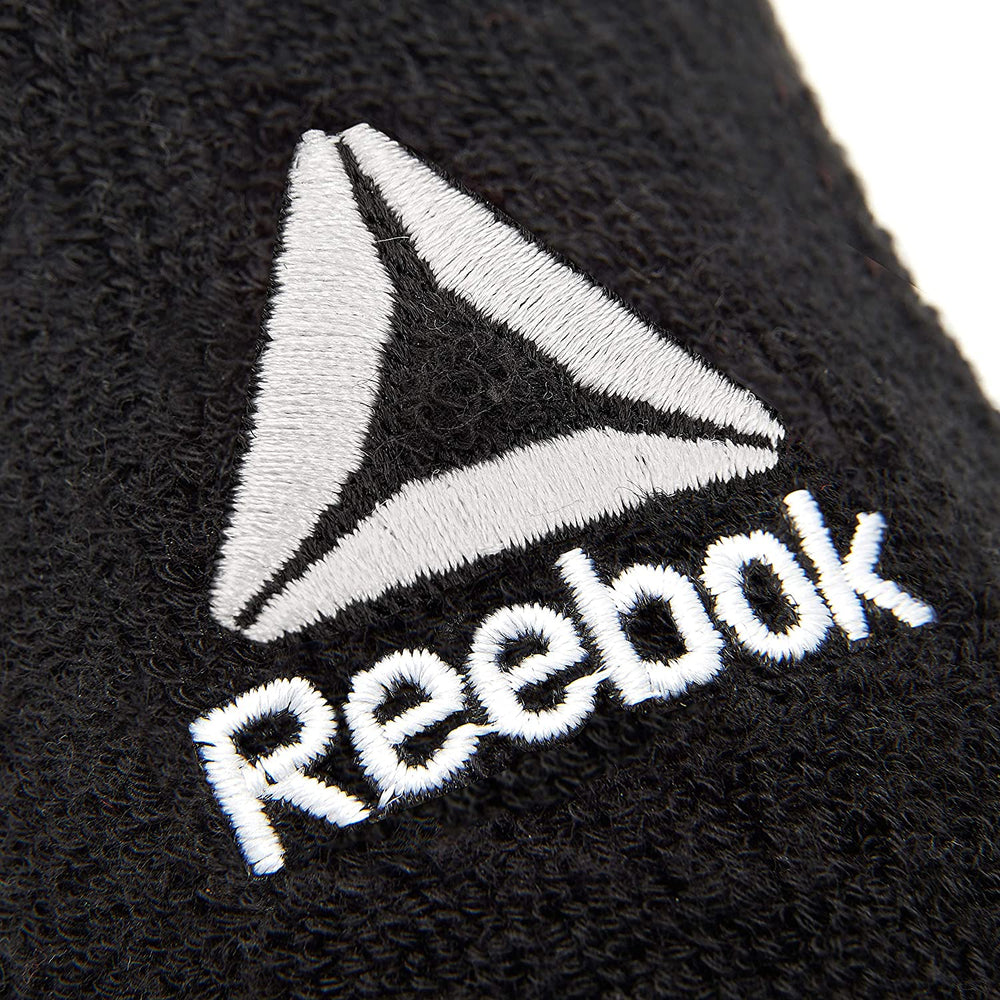 Reebok Sports Wristband, Long - Black - Best Price online Prokicksports.com