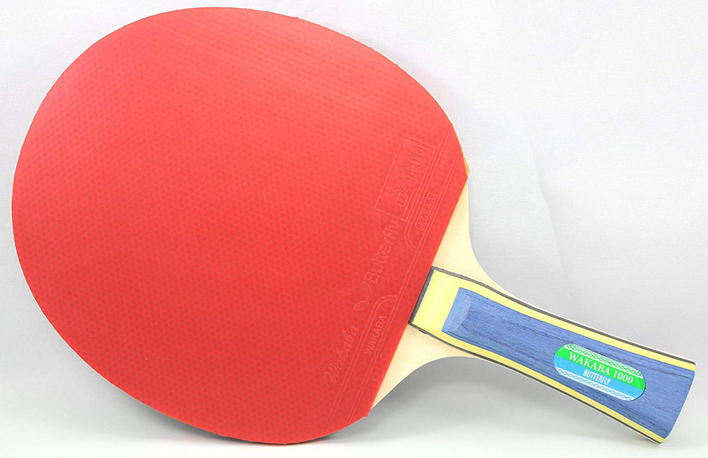 Butterfly Wakaba 1000 Table Tennis Racquet With 2 Balls - Best Price online Prokicksports.com