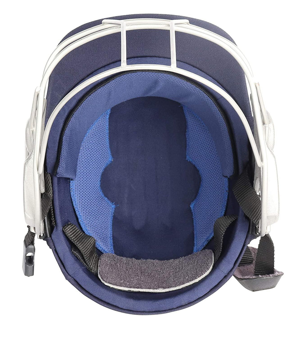 Shrey Pro Guard Air Stainless Steel Navy - Best Price online Prokicksports.com