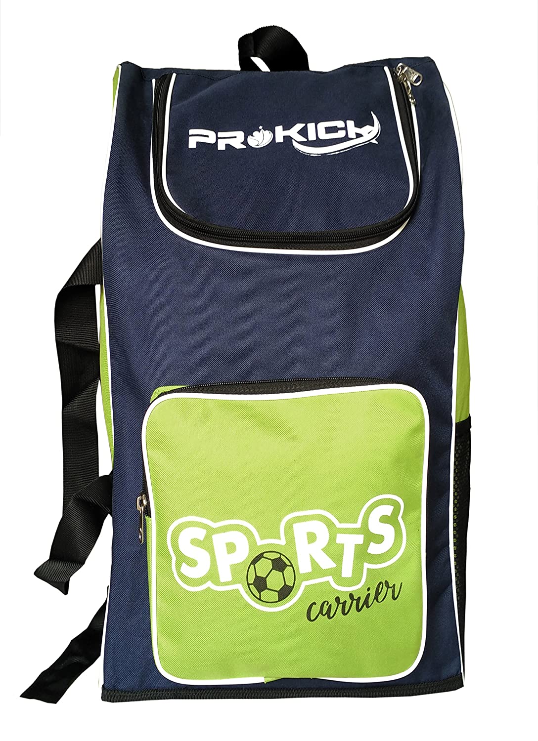 Prokick Sports Carrier Multi Utility Sports Bag - Ideal for kids (Yellow/Blue) - Best Price online Prokicksports.com