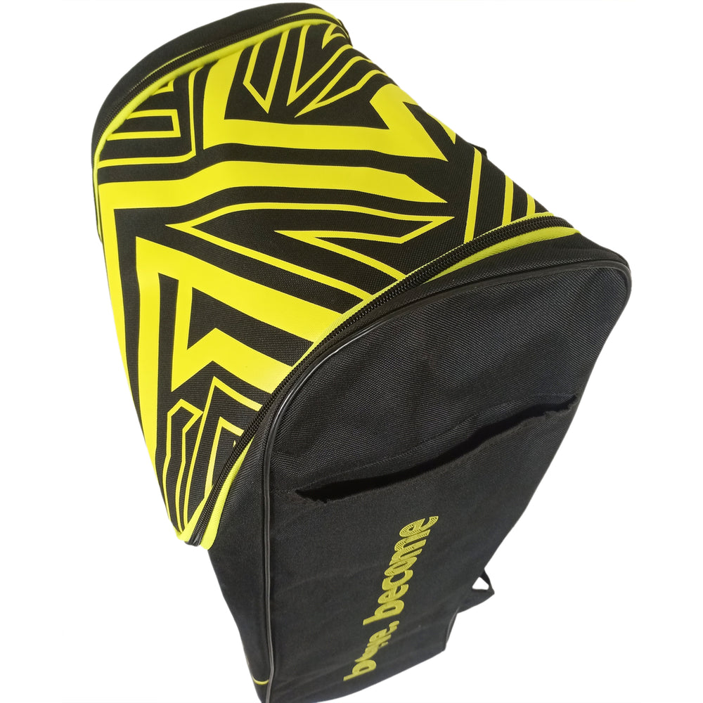 SG Ace Duffle Cricket Kitbag - Large (Black/Yellow) - Best Price online Prokicksports.com