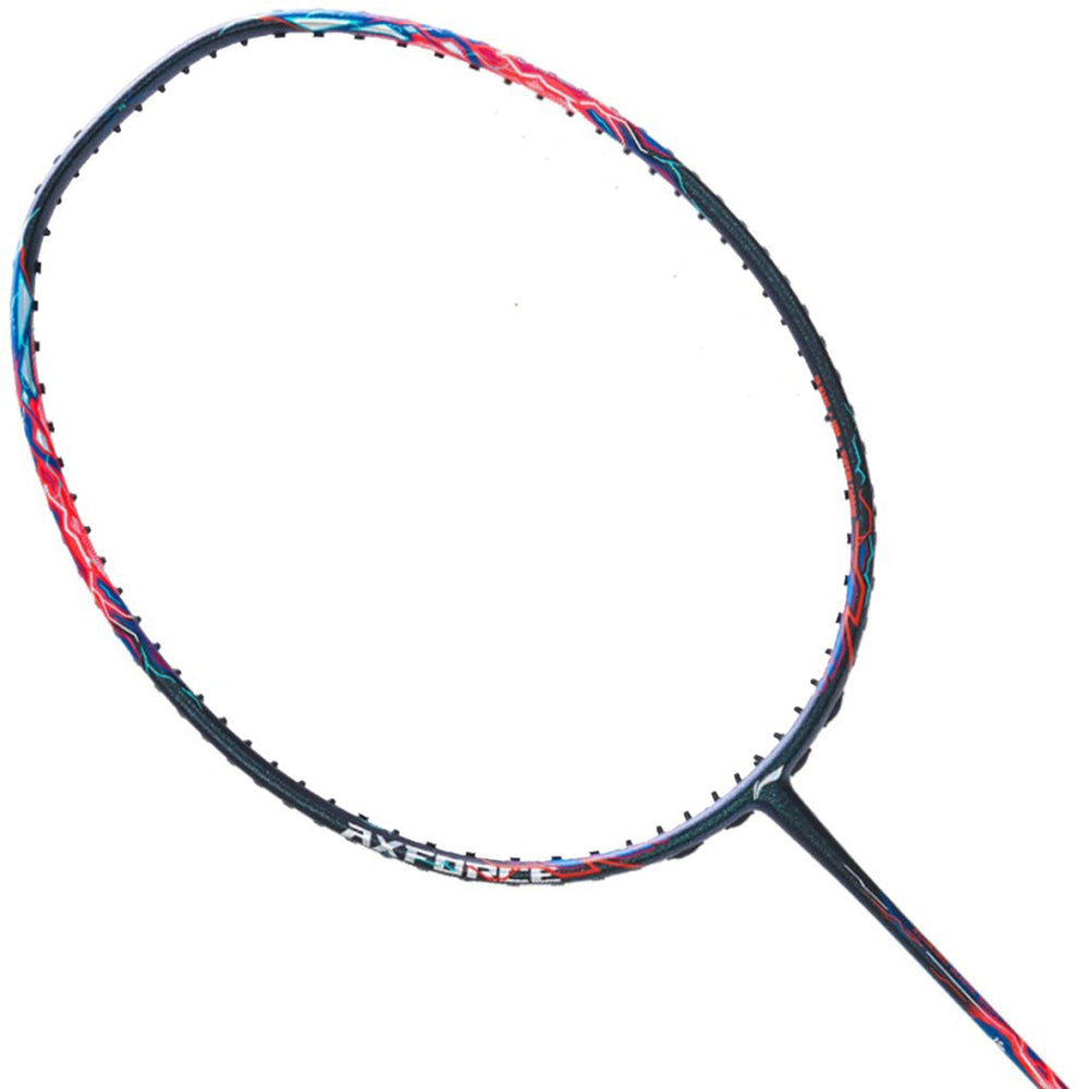 Li-Ning AXForce 90 Dragon Max Unstrung Badminton Racquet, Navy/Red - Best Price online Prokicksports.com