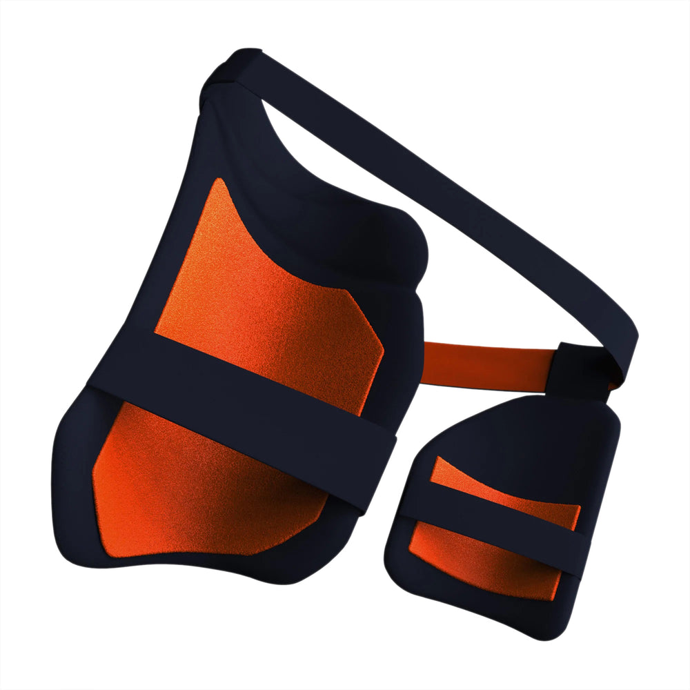 Moonwalkr Right Hand Combo Thigh Guard 2.0 - Blue - Best Price online Prokicksports.com