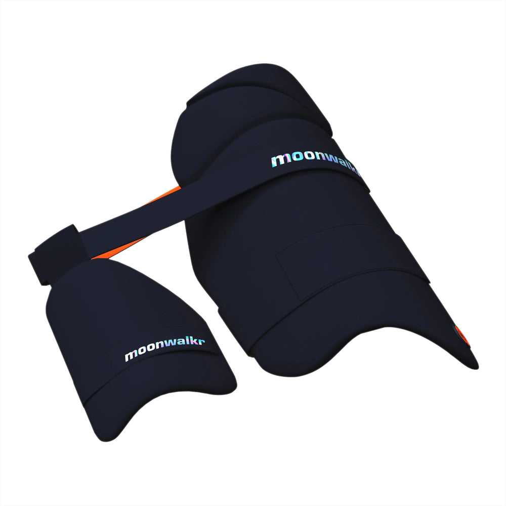 Moonwalkr Right Hand Combo Thigh Guard 2.0 - Blue - Best Price online Prokicksports.com